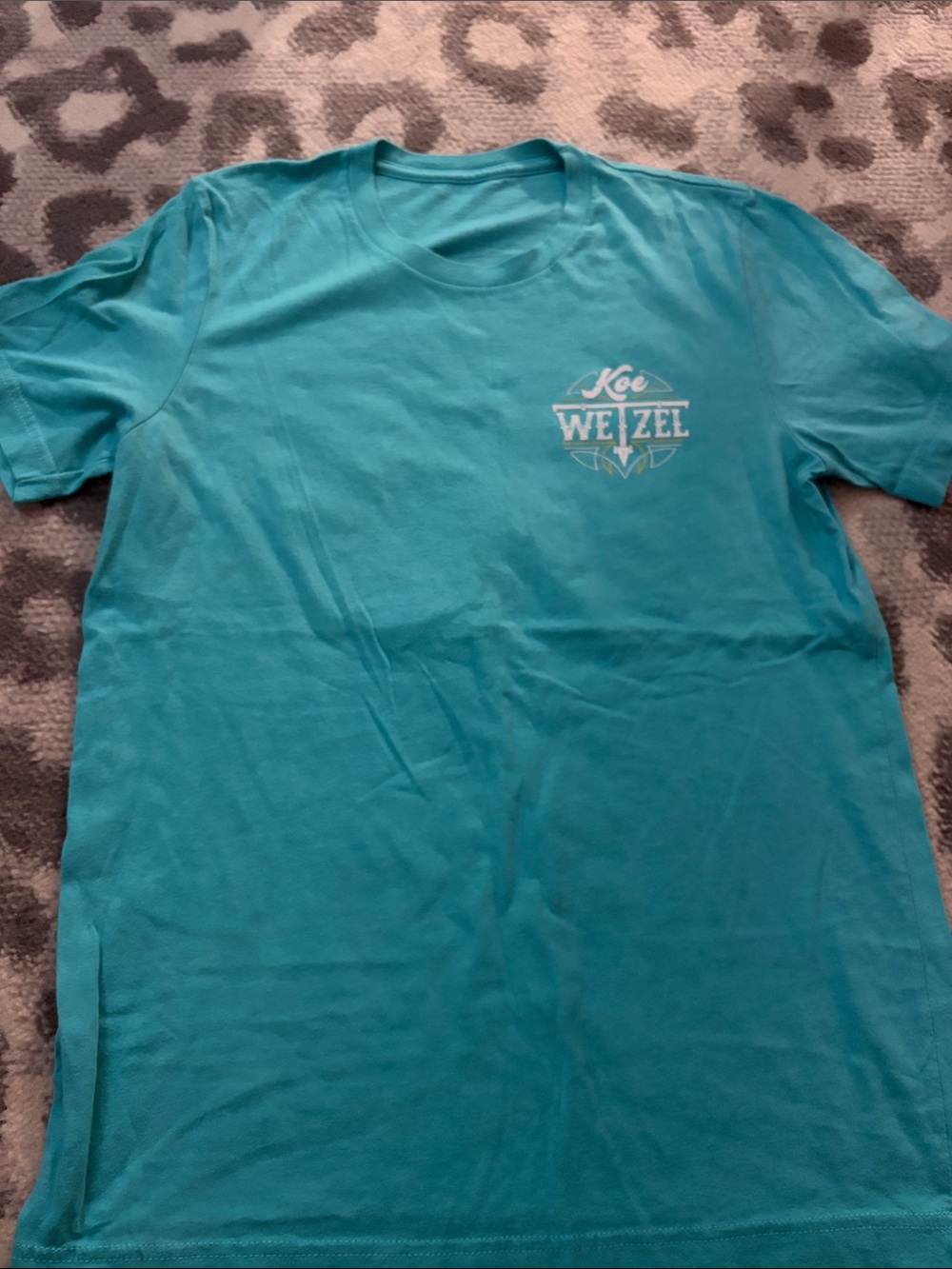 Teal 'Koe Wetzel' Graphic Tee